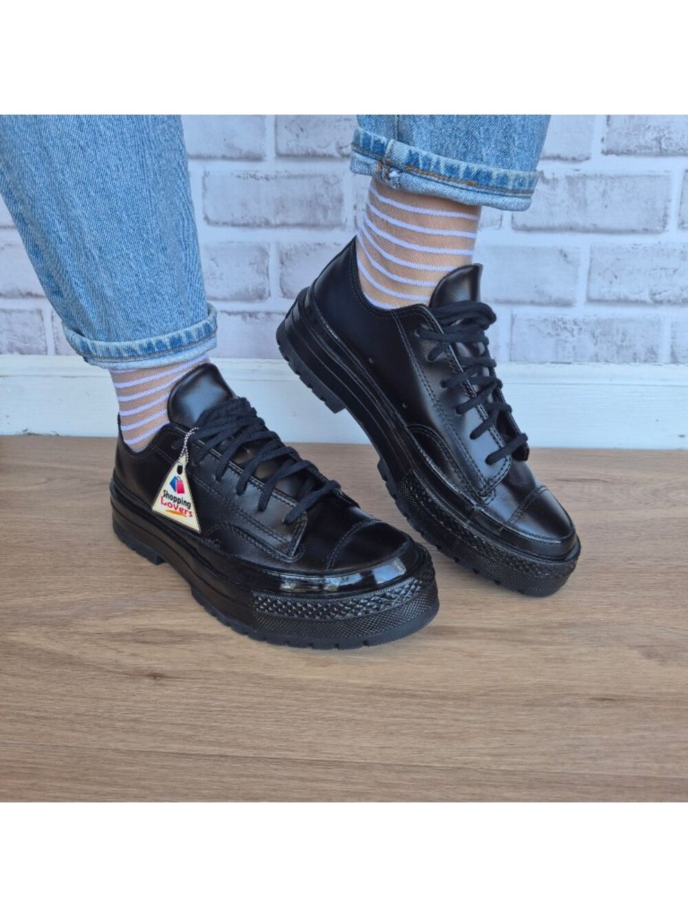 ⭐Converse Chuck 70 National Low Sz 9 Women's Formal Shoes Leather Black A14188C